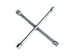 Cross Rim Wrench With zinc plated